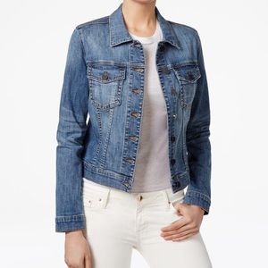 Kut from the Kloth Helena Denim Jean Jacket size M medium
